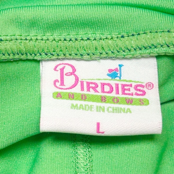 Birdies & Bows Golf Skort Size L - Picture 4 of 8